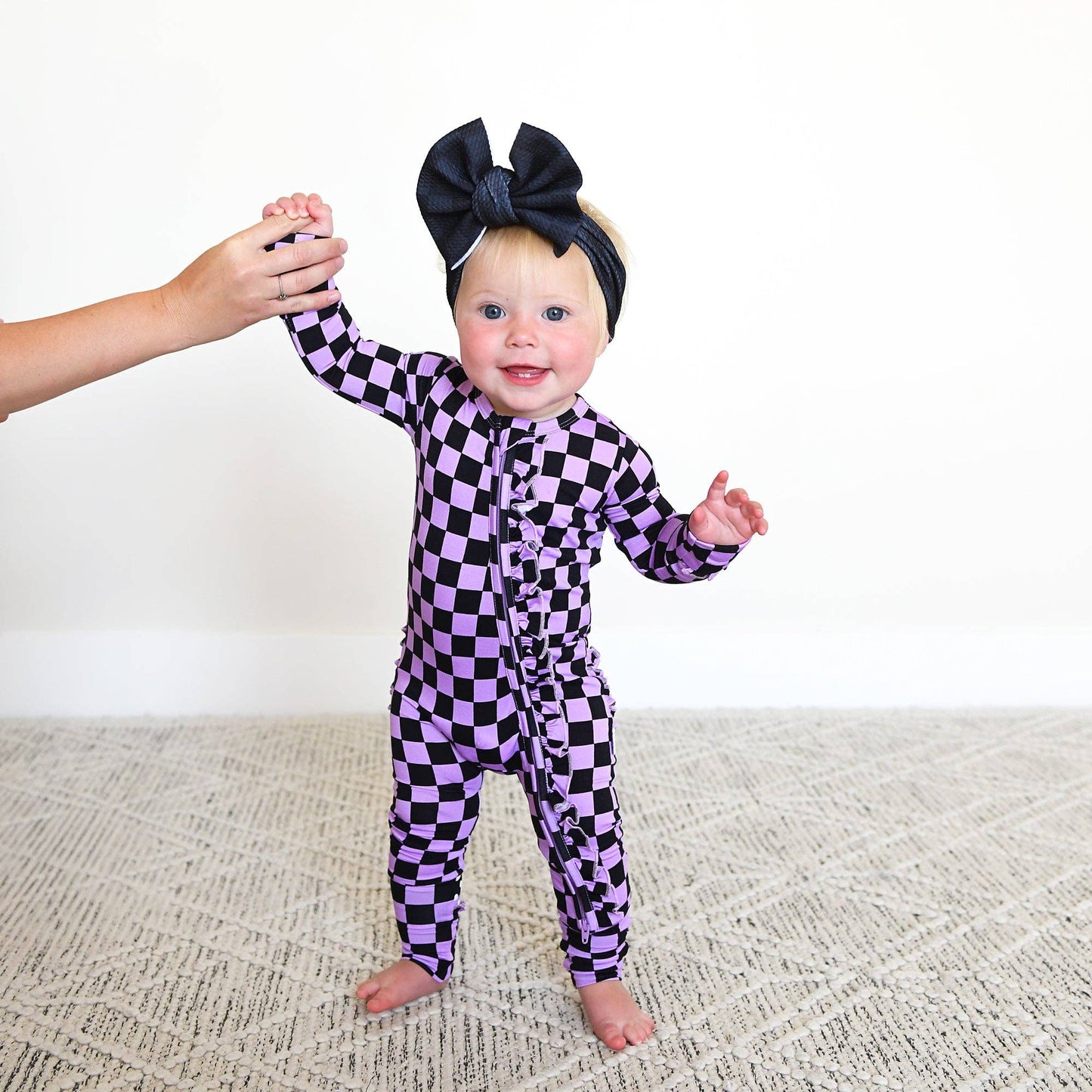 Hadley RUFFLE ZIP Bamboo Halloween
