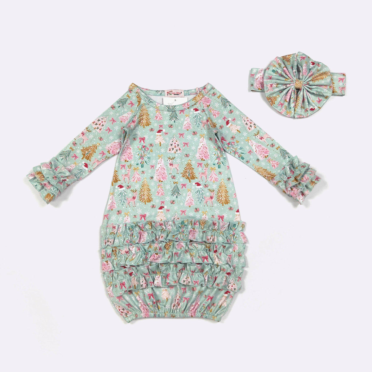 Winter Wonderland Baby Gown