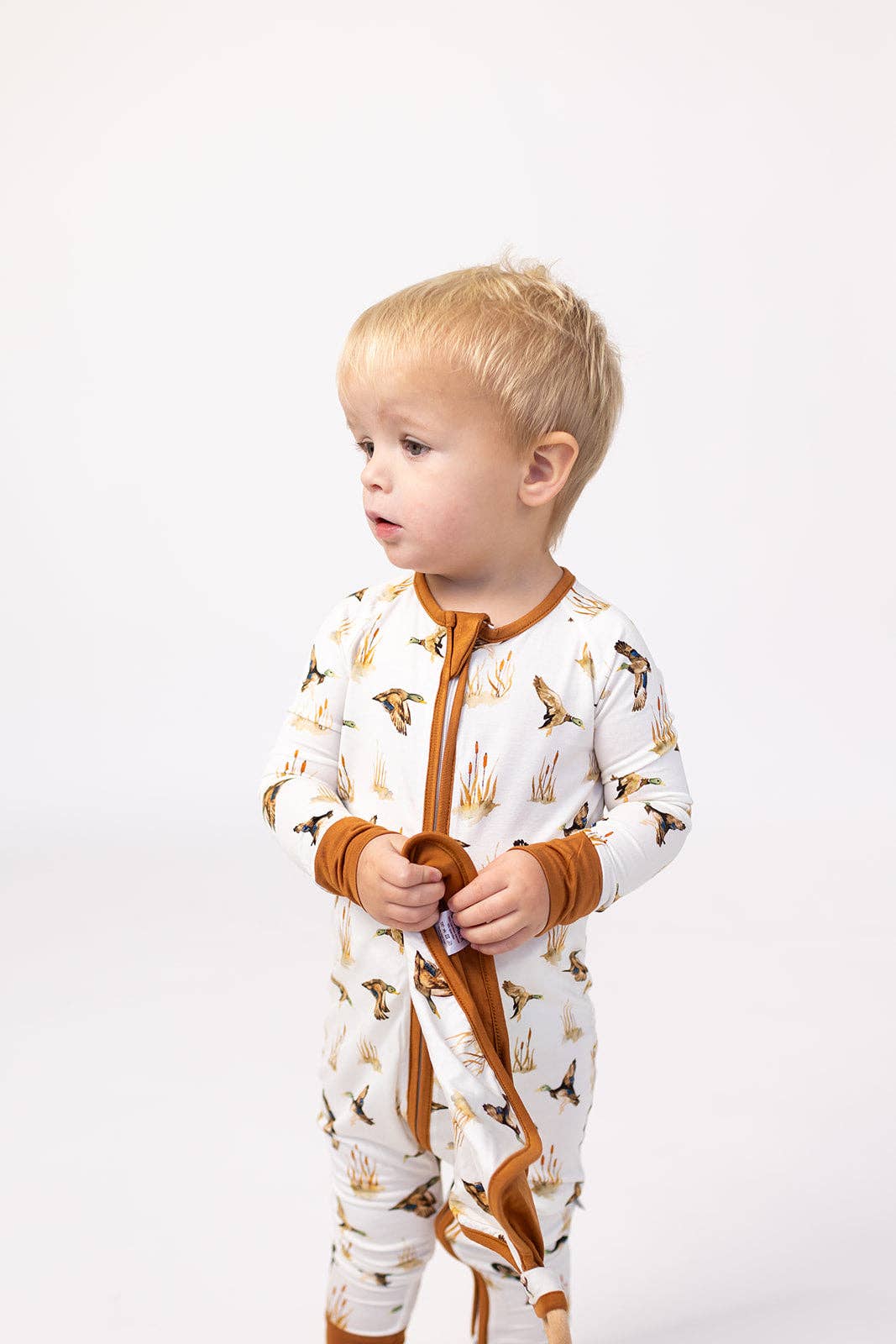 Southern Slumber - Ducks Double Zipper Bamboo Sleeper