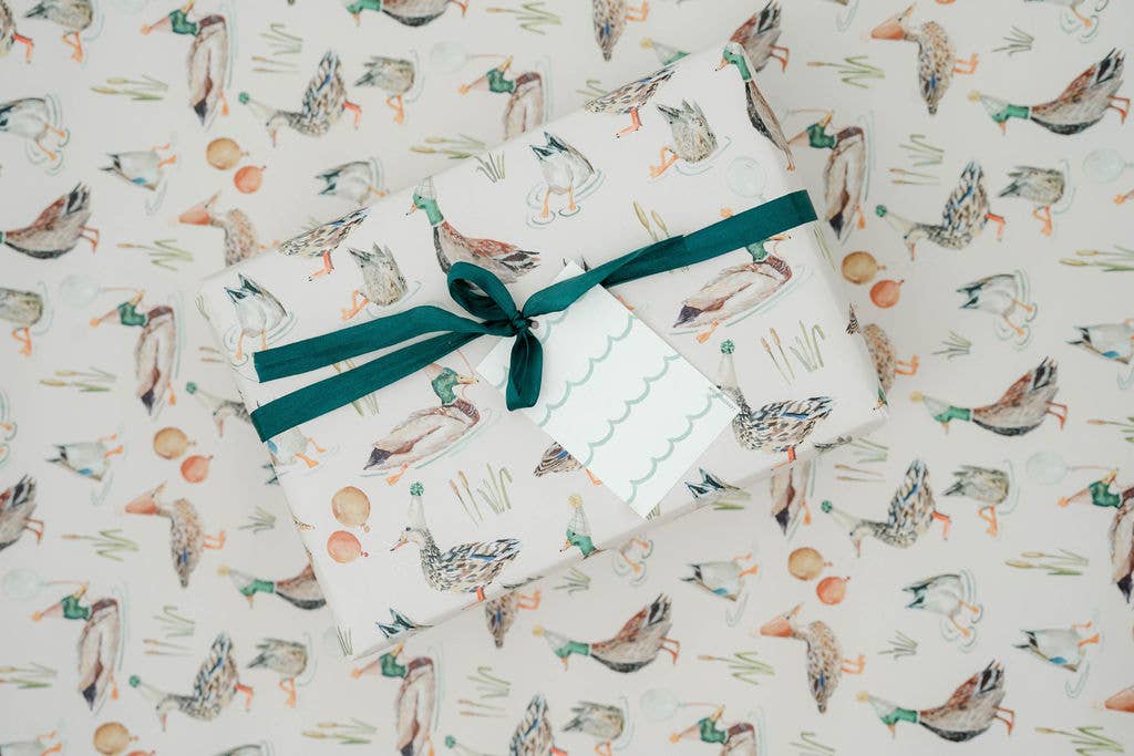 Birthday Duck Gift Wrap Roll