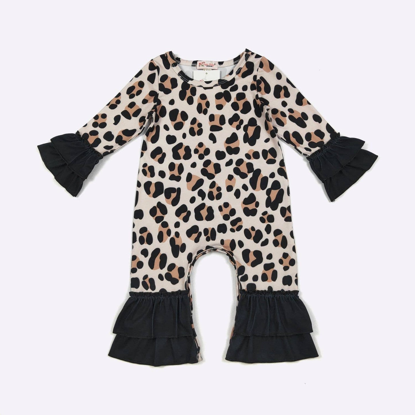 Clover Cottage - Cheetah Baby Romper