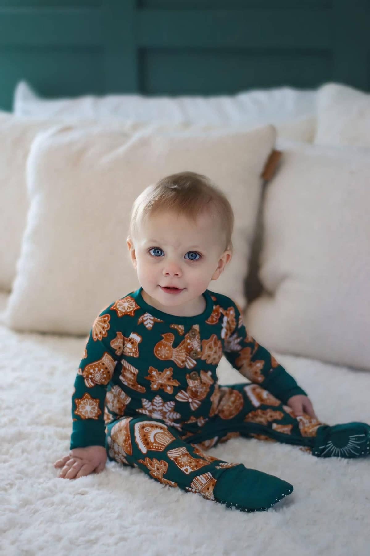 Riley & Rett - Baking Buddies Henley Romper