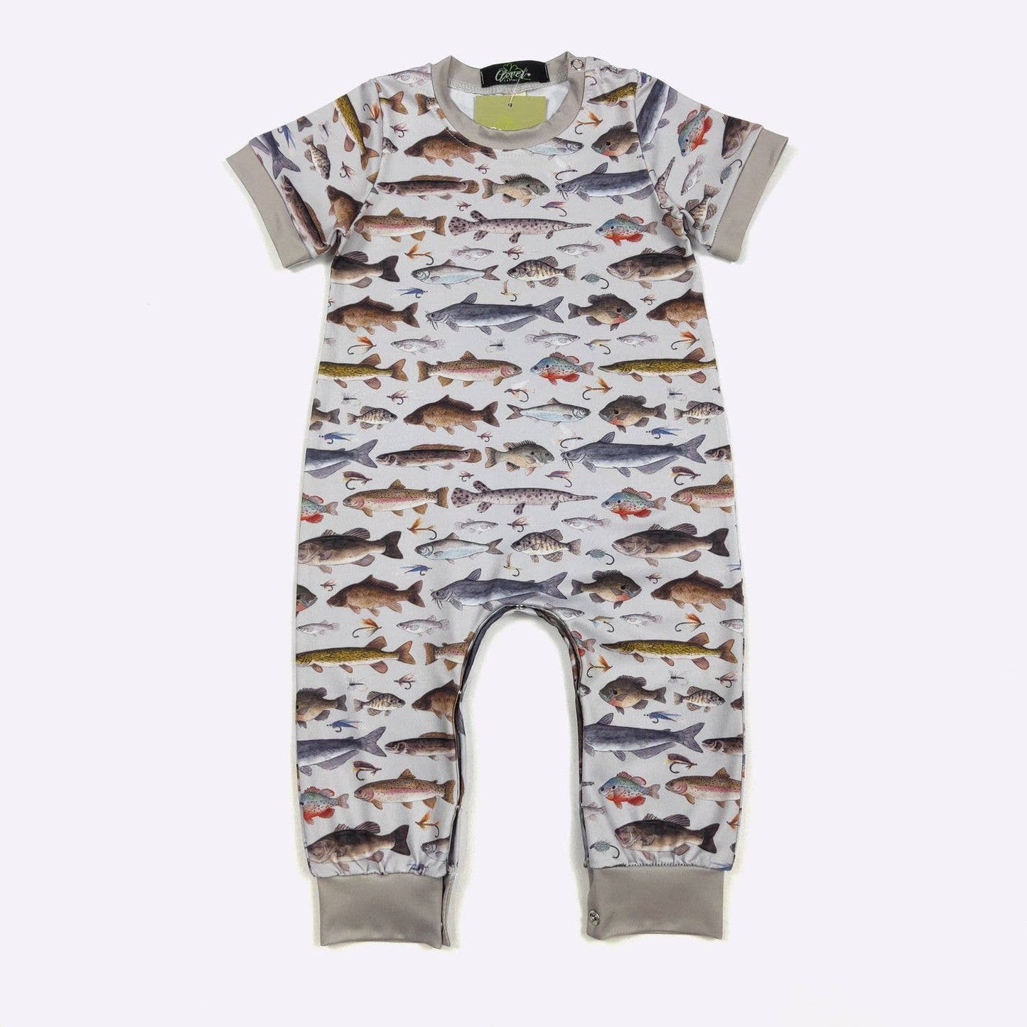 Fish Boy Romper