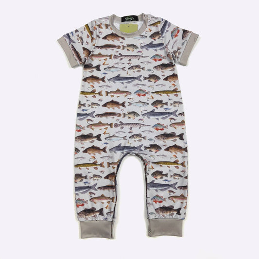 Fish Boy Romper