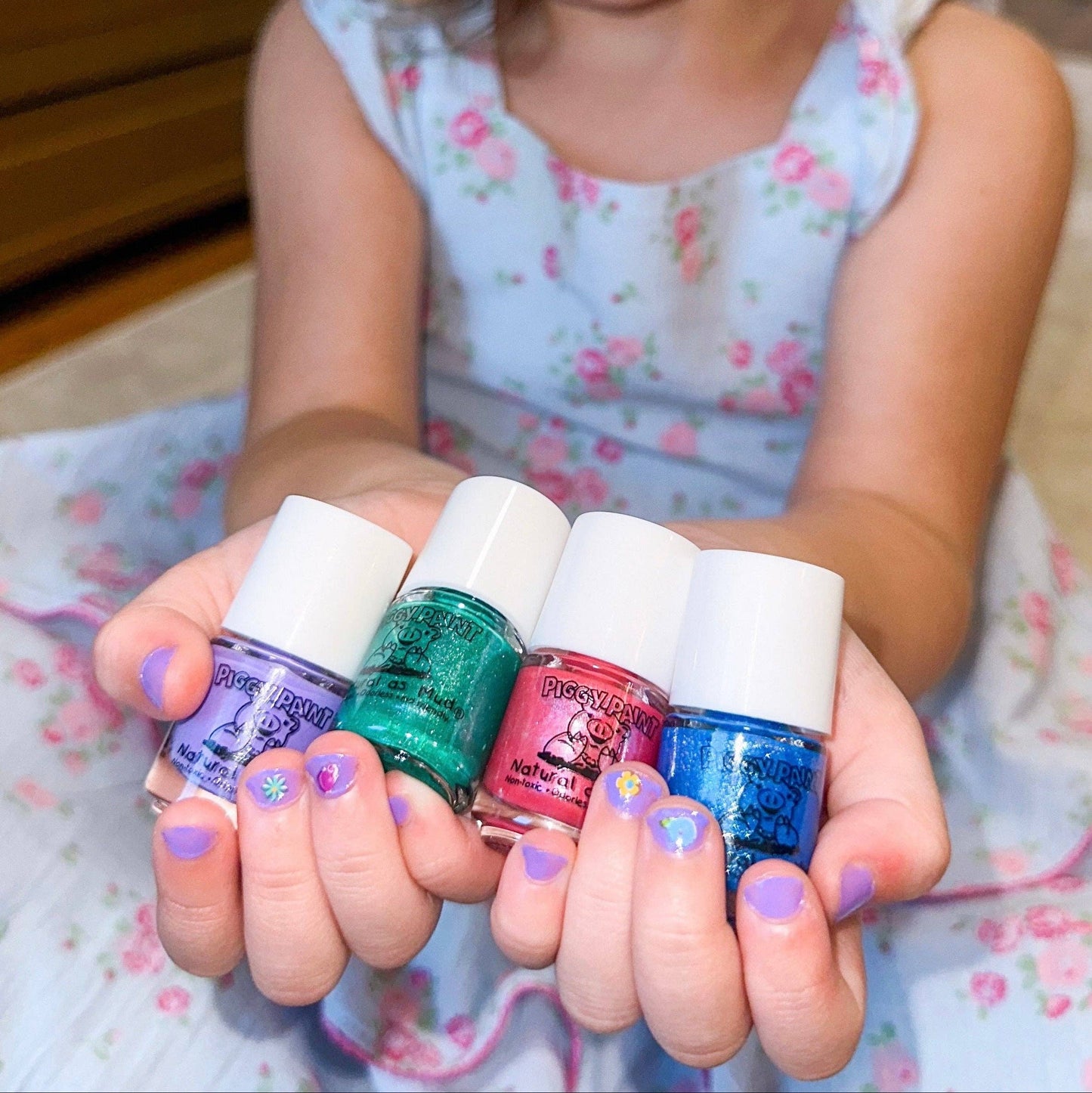 Piggy Paint - Sofia the First 4-Polish Box Set - Kids Non-toxic Nail Polish