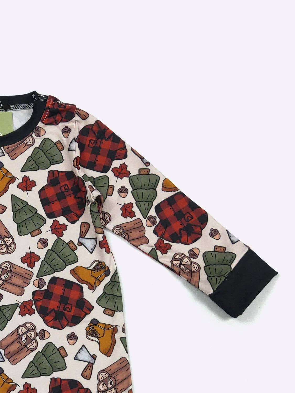 Lumberjack Boy Romper