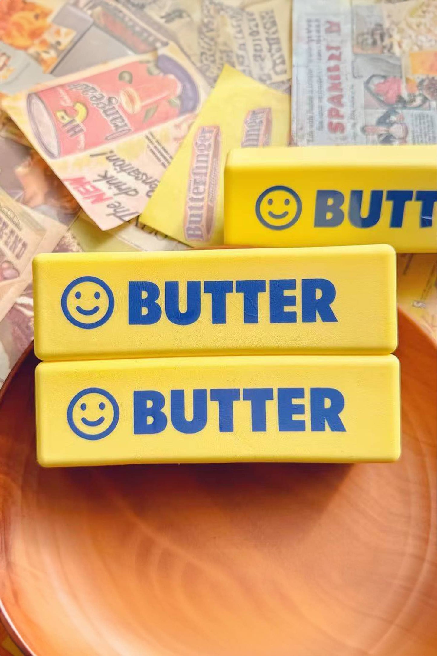 Butter Sofe Sticker Relieve Pressure Toy