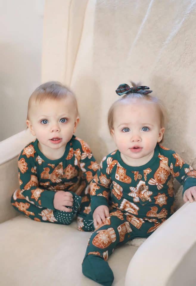 Riley & Rett - Baking Buddies Henley Romper