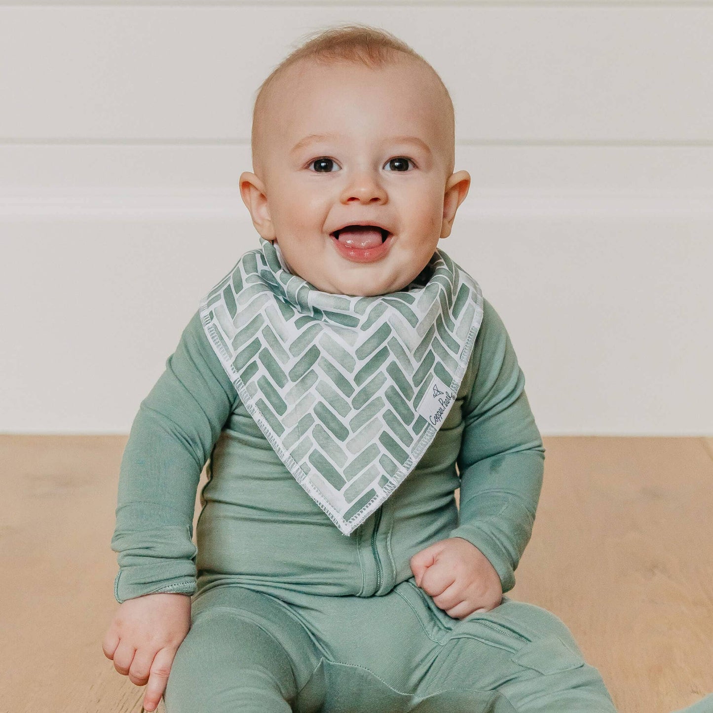 Copper Pearl - 4 Pack Baby Bandana Bibs - Alta