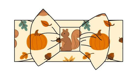 Pumpkin Patch Pals Luxe Bow