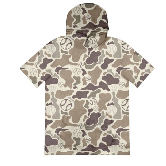 Baller Lifestyle - Camo Baseball Hoodie