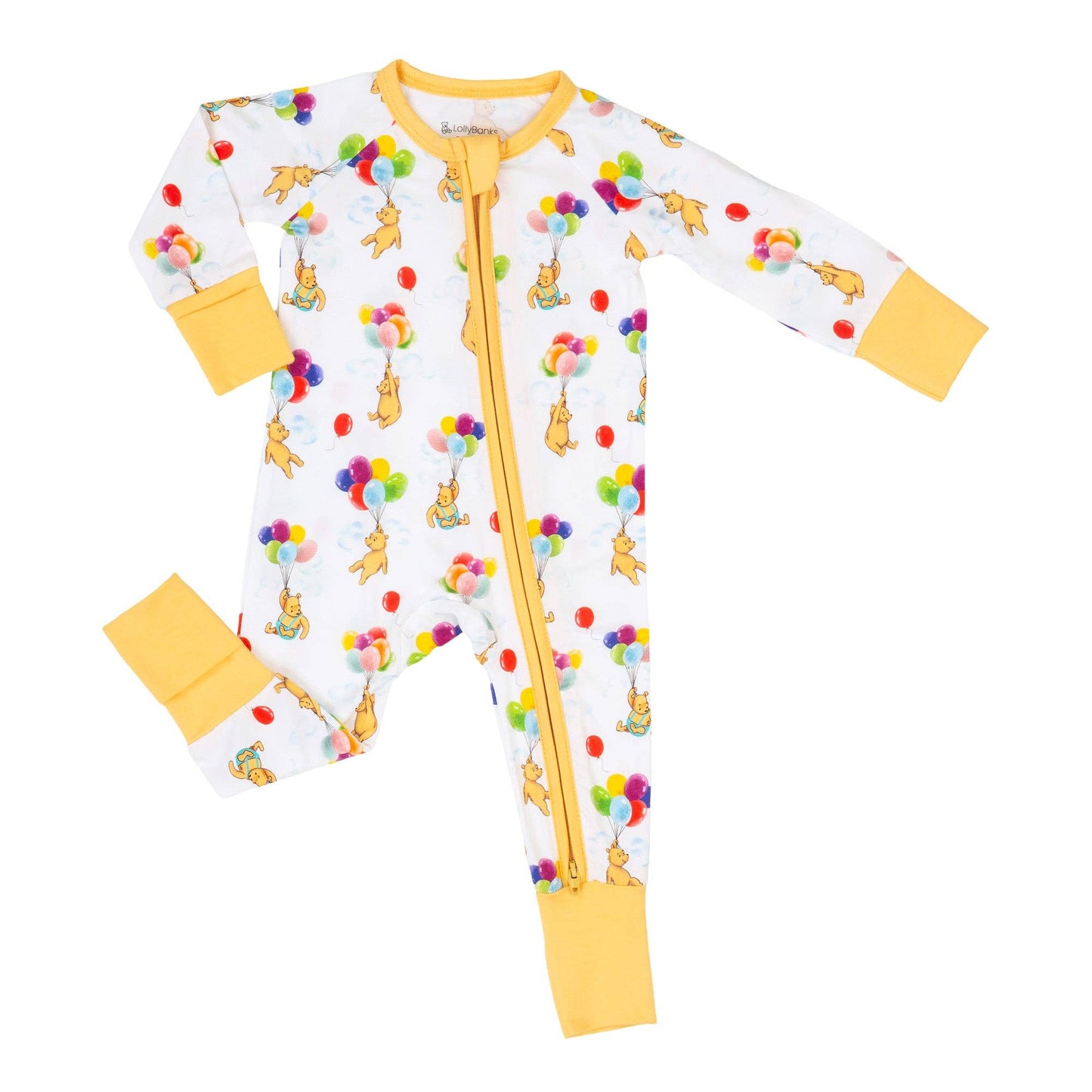 Up, Up & Bear! Zipper One Piece Pajama