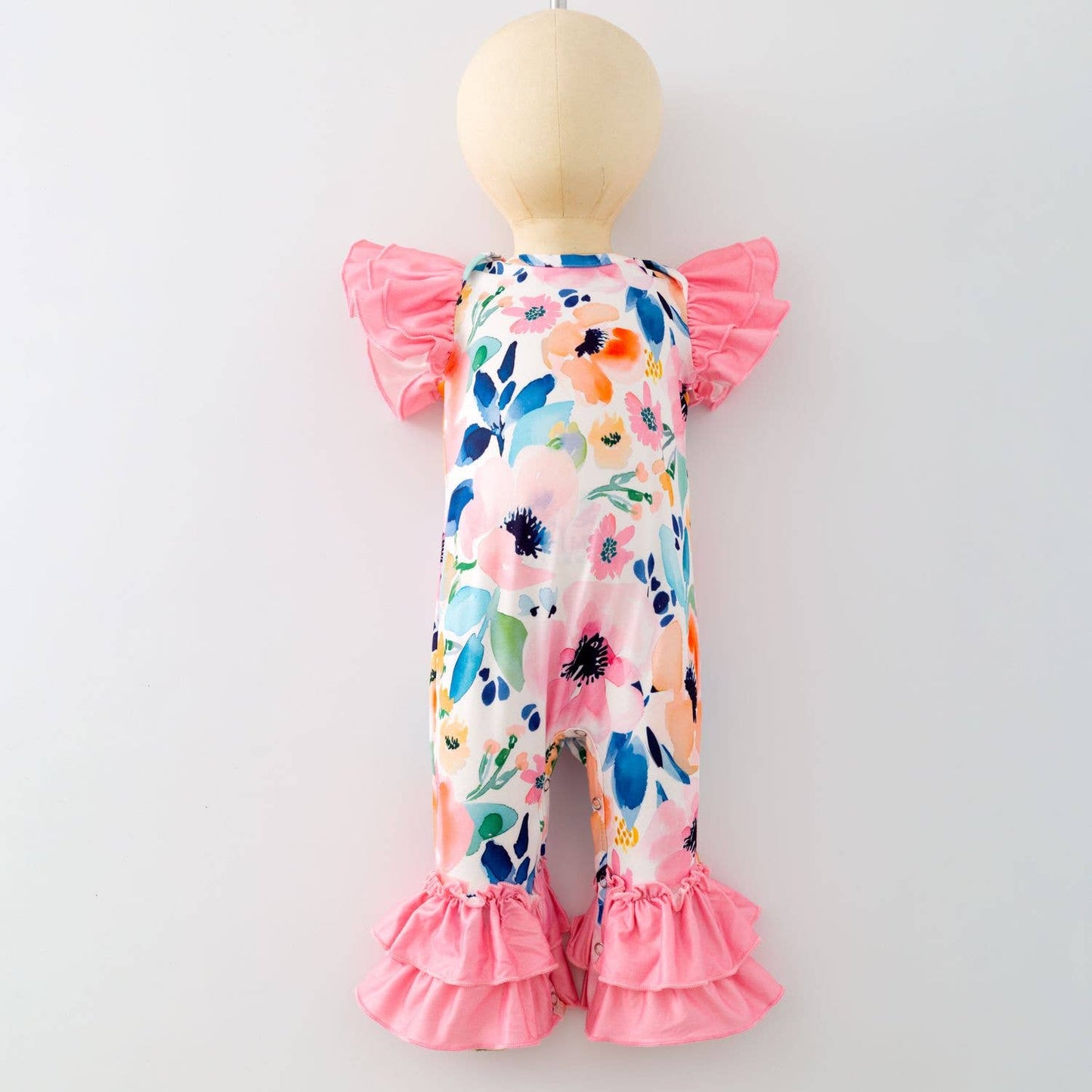 Watercolor Whisper Baby Romper