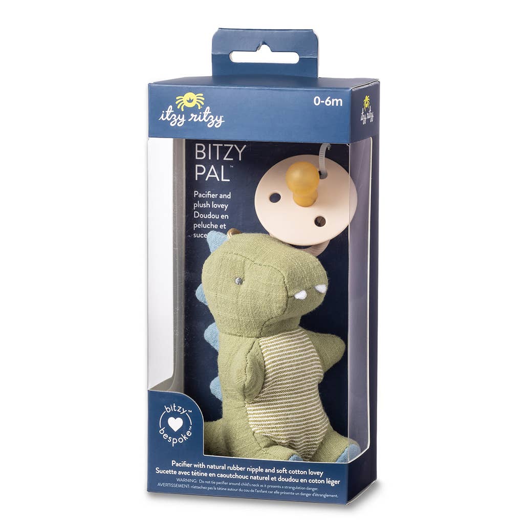 Itzy Ritzy - *NEW* Bitzy Pal Natural Rubber Pacifier & Stuffed Animal