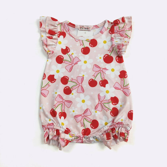 Cherry Baby Romper