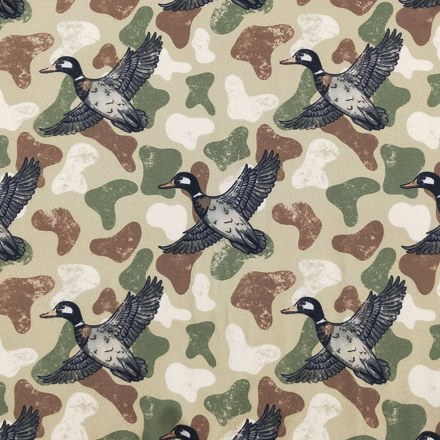Duck Camo Boy Romper