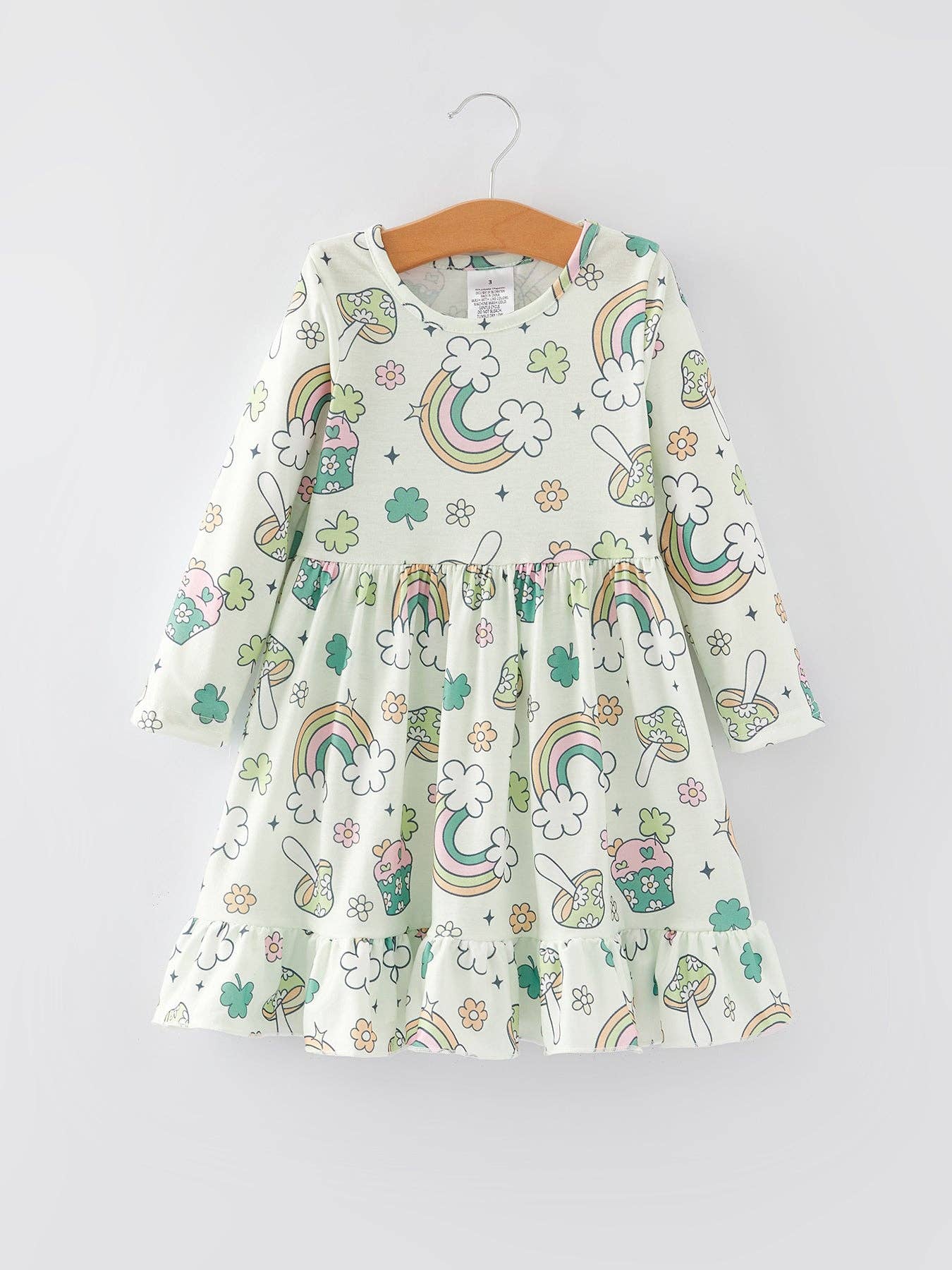 Rylee Faith Designs - St. Patrick's Day Printed Girls Dress