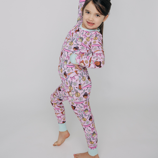 Monkeeroos - Bamboo Golden Girls Toddler Pajamas