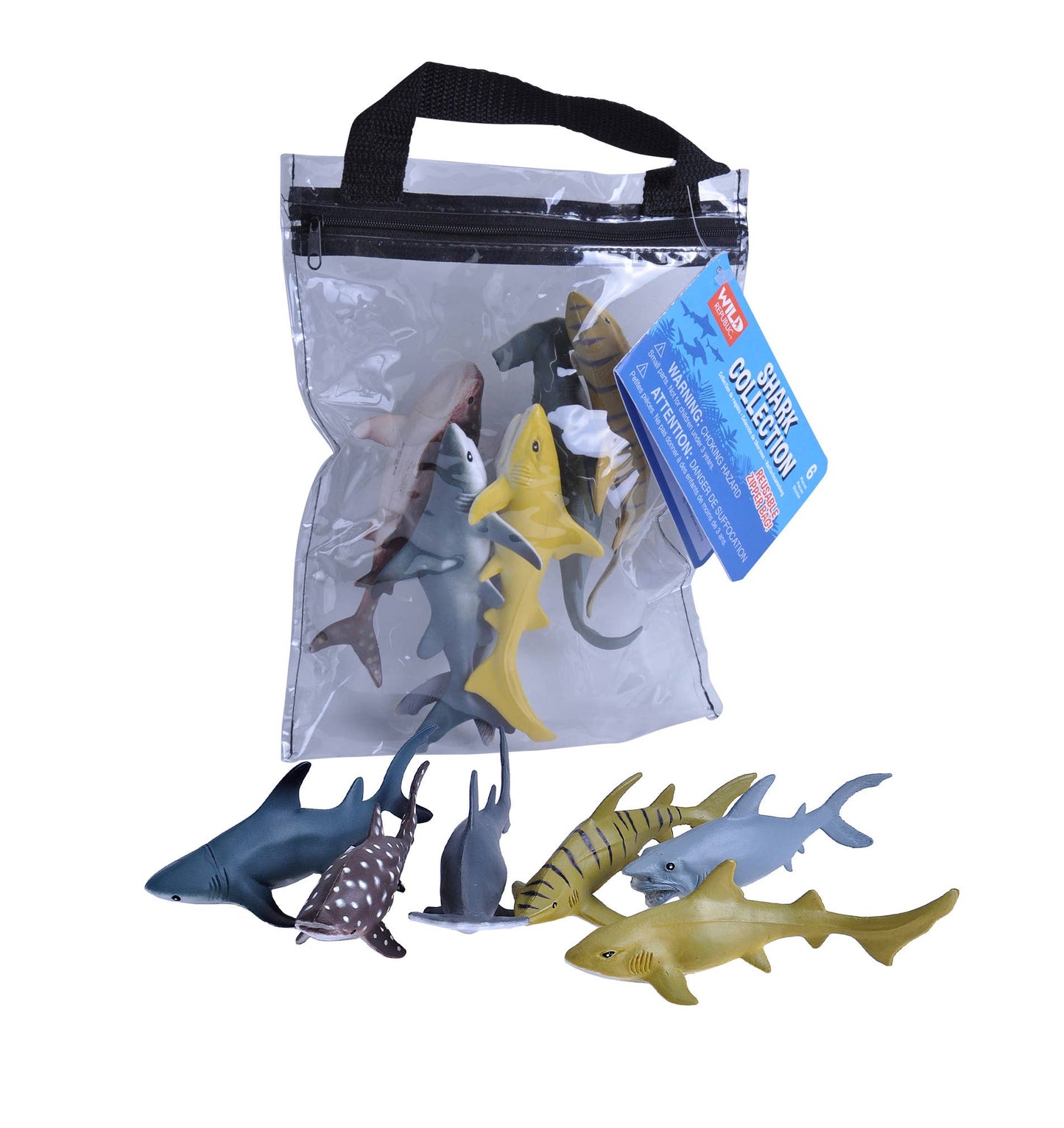 Wild Republic - Polybag-Zip Shark 11"