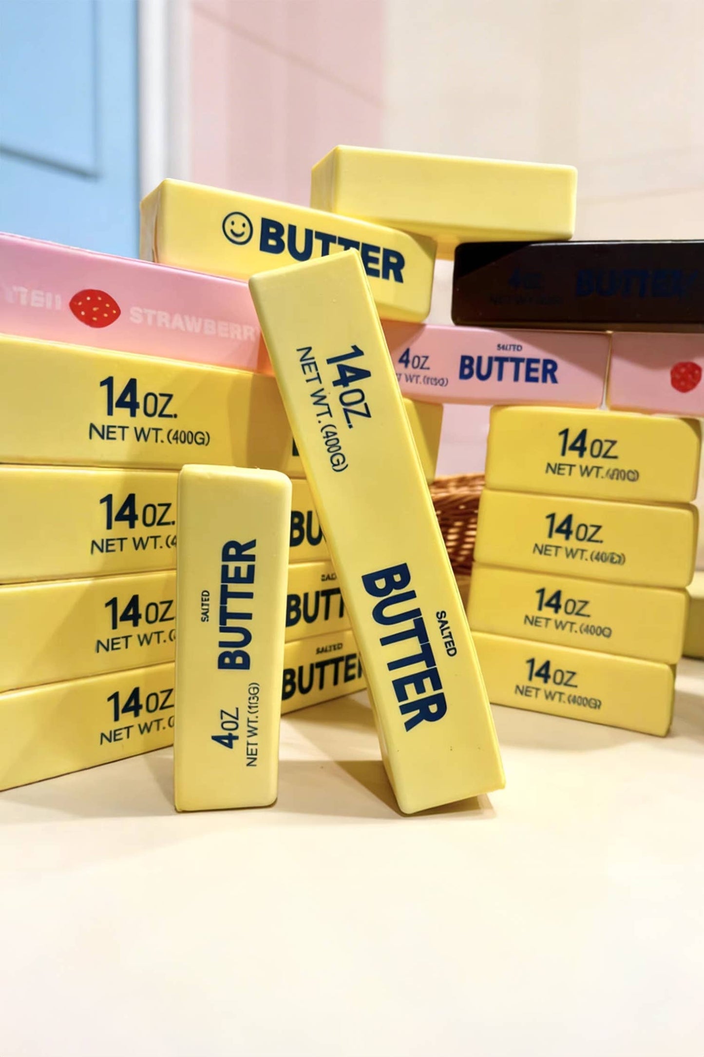 Butter Sofe Sticker Relieve Pressure Toy