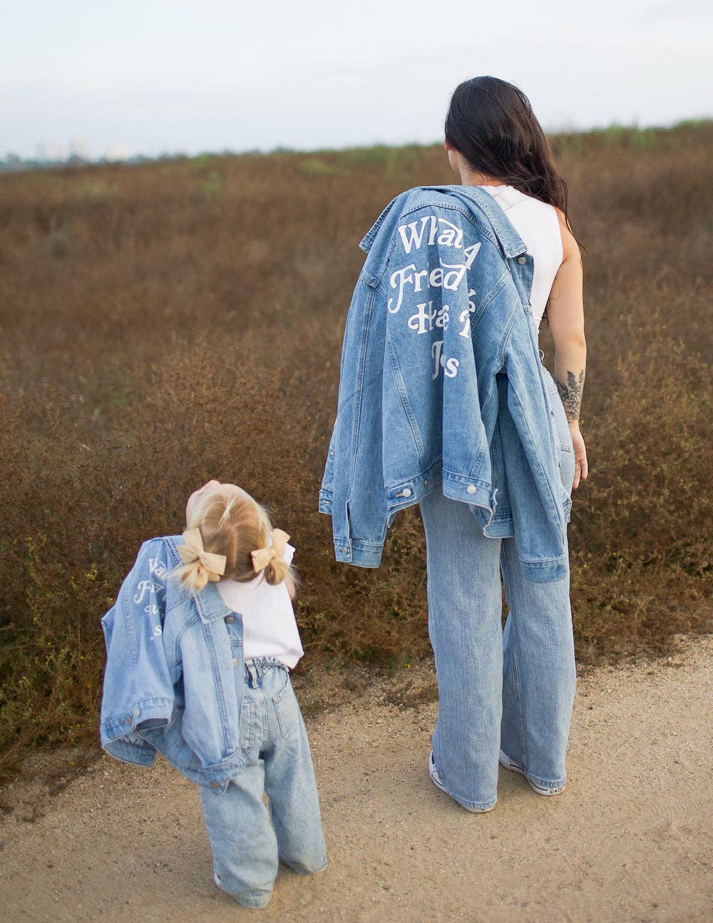 Elevated Faith - What a Friend in Jesus Kids Denim Jacket