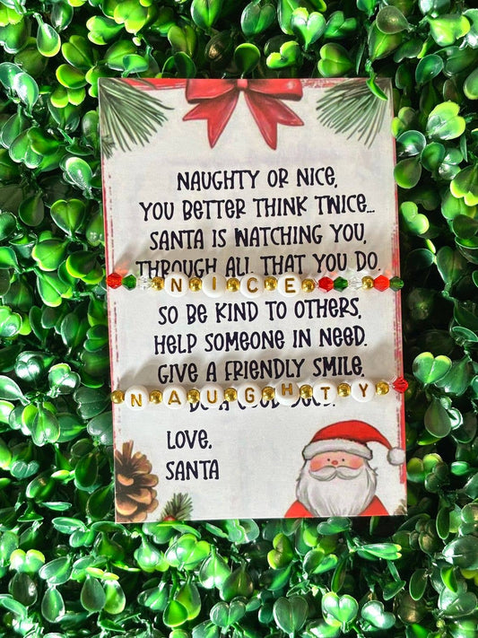 Clover Cottage - Naughty or Nice  Bracelets