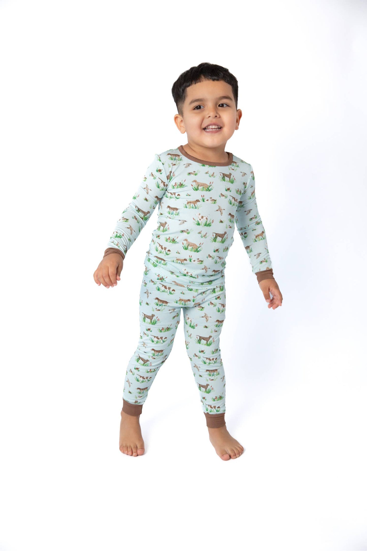 Goosies - Delta Bird Hunting Dogs-  LS/Pants Toddler PJs