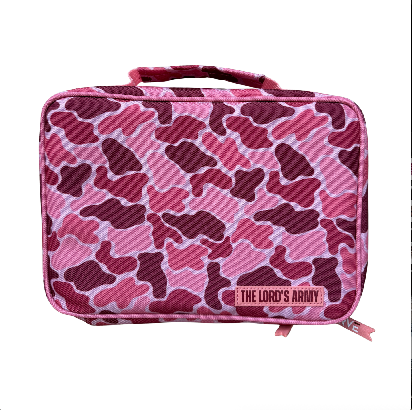 BRVE by Fletch - Pink Lord's Army Camo Lunchbox