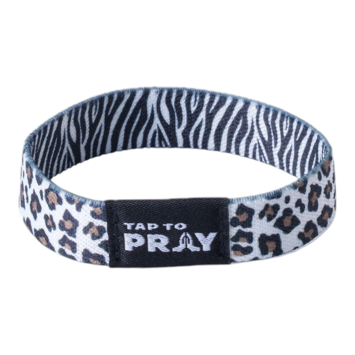 Versible - Tap To Pray™ Wristbands - Safari Zebra