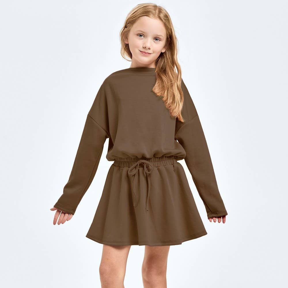 Modal Knit Boat Neck Dress