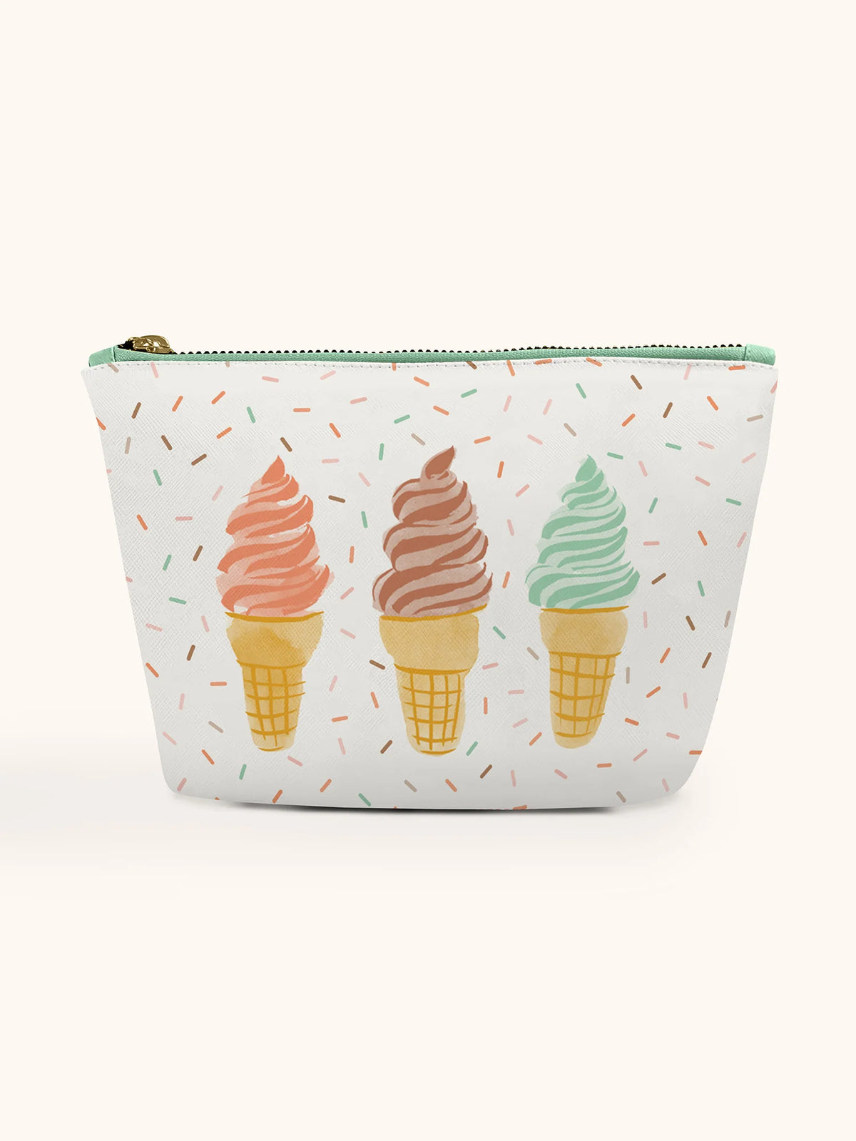 Cool & Creamy Cosmetic Pouch