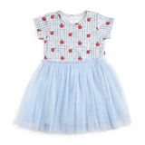 Apple Gingham Tutu Dress