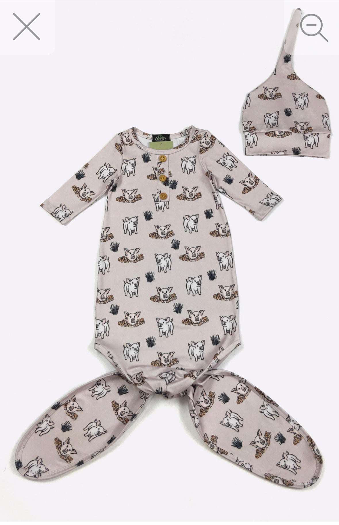 Wilbur Knotted Gown
