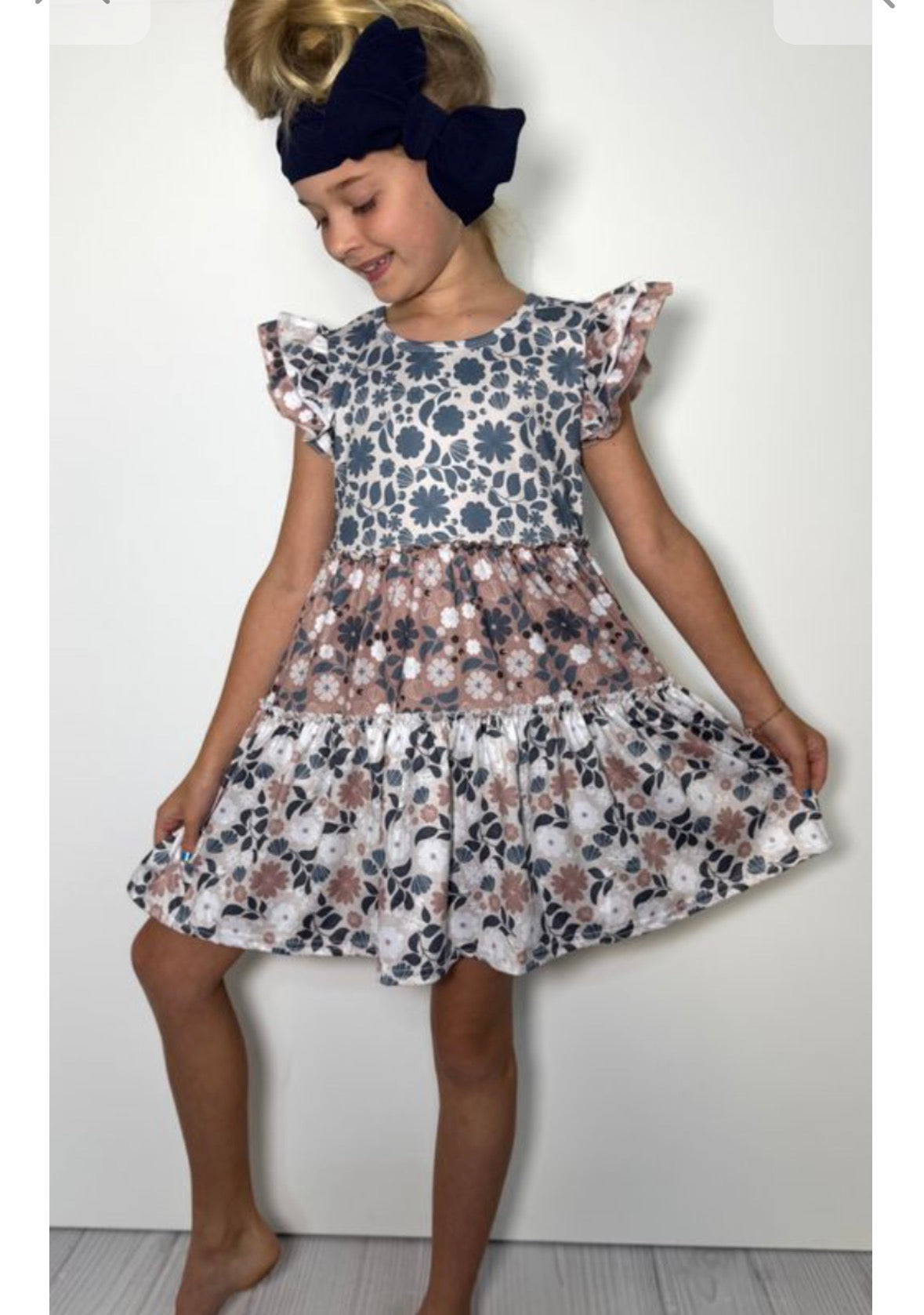 Emerald Autumn Tier Dress