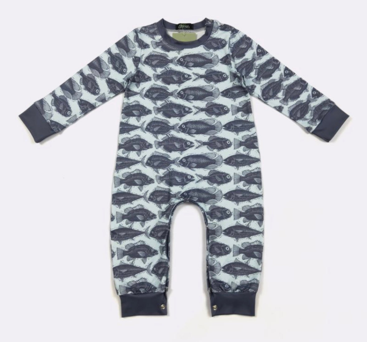 Blue Fin Boy Romper