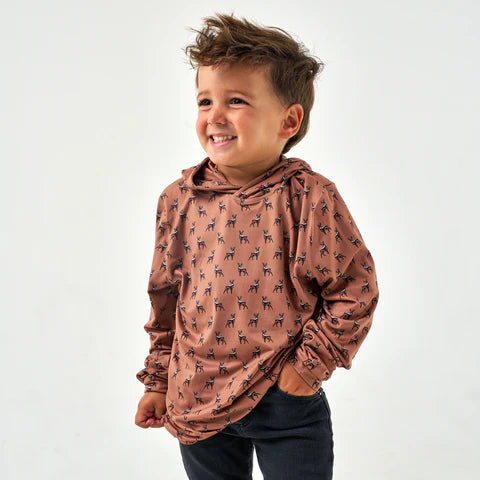 Youth Performance Hoodie Whitetail Deer