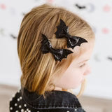 Glitter Bat Clip Set