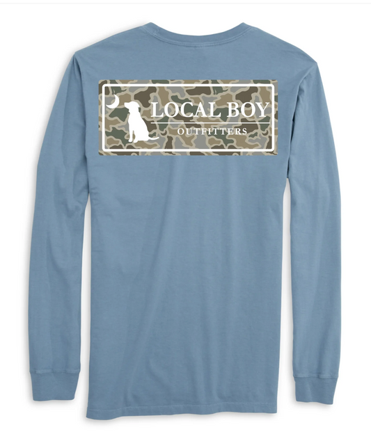Local Boy Sand Dog/Moon LS Tee