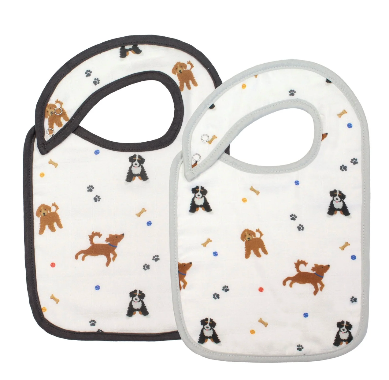 Dogs Bib Set