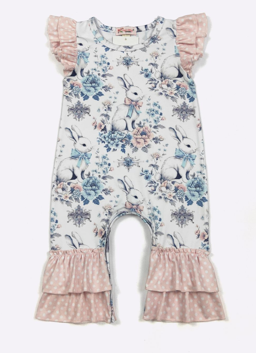 Whisper Rabbit Baby Romper