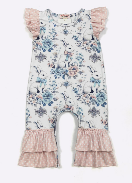 Whisper Rabbit Baby Romper