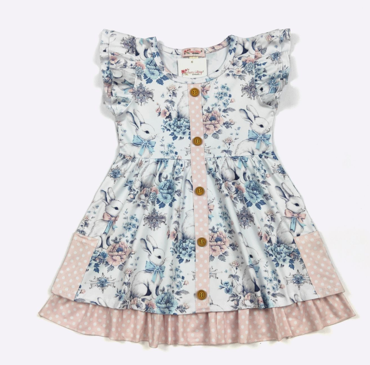 Whisper Rabbit Girls Dress