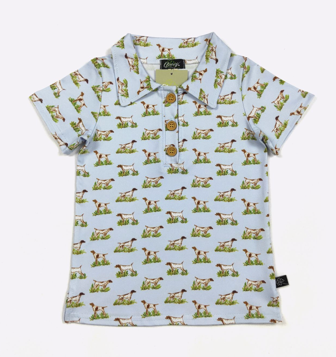 Pointer Hunt Boy Collar Shirt