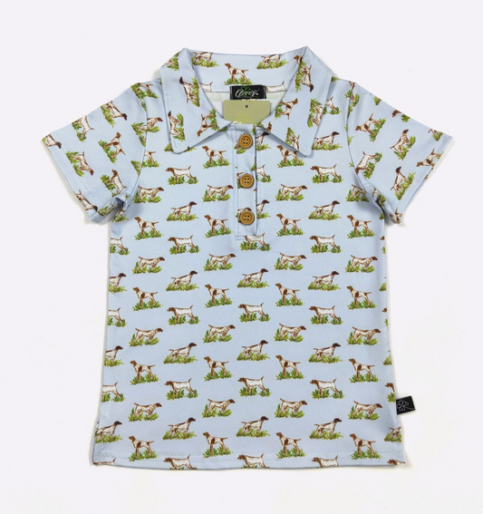 Pointer Hunt Boy Collar Shirt