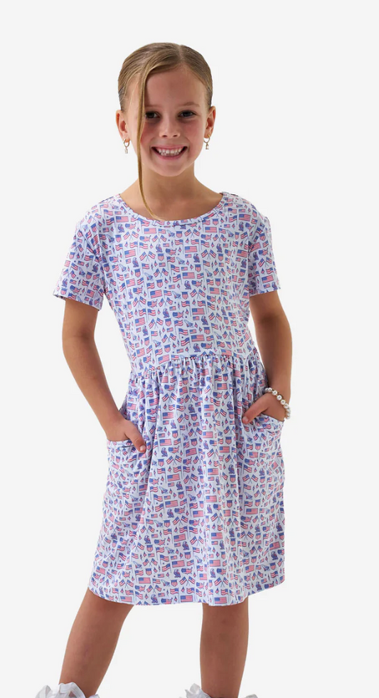 Burlebo Moxie Dress Old Glory