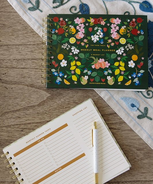 Farm Fresh Weekly Meal Planner- Floral