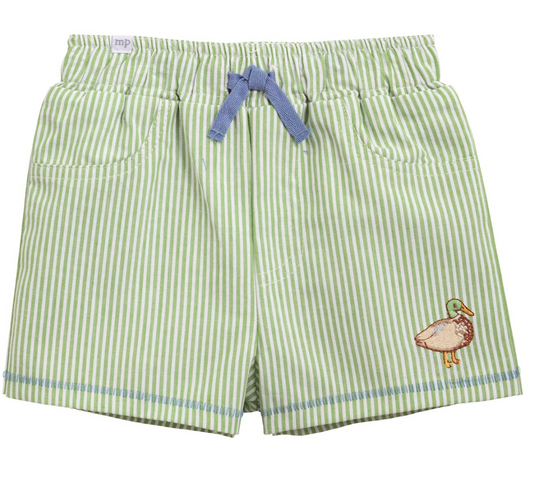 Mudpie Duck Swimtrunks Embroirded