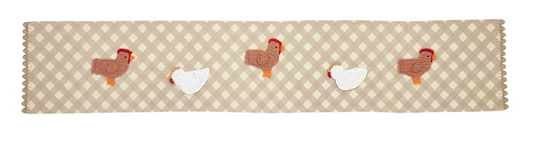 Mudpie Chicken Table Runners
