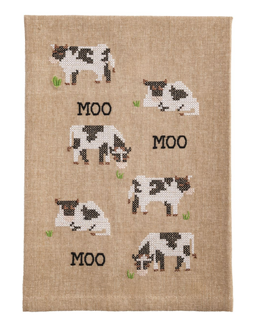 Mudpie Farm Needle Point Towels