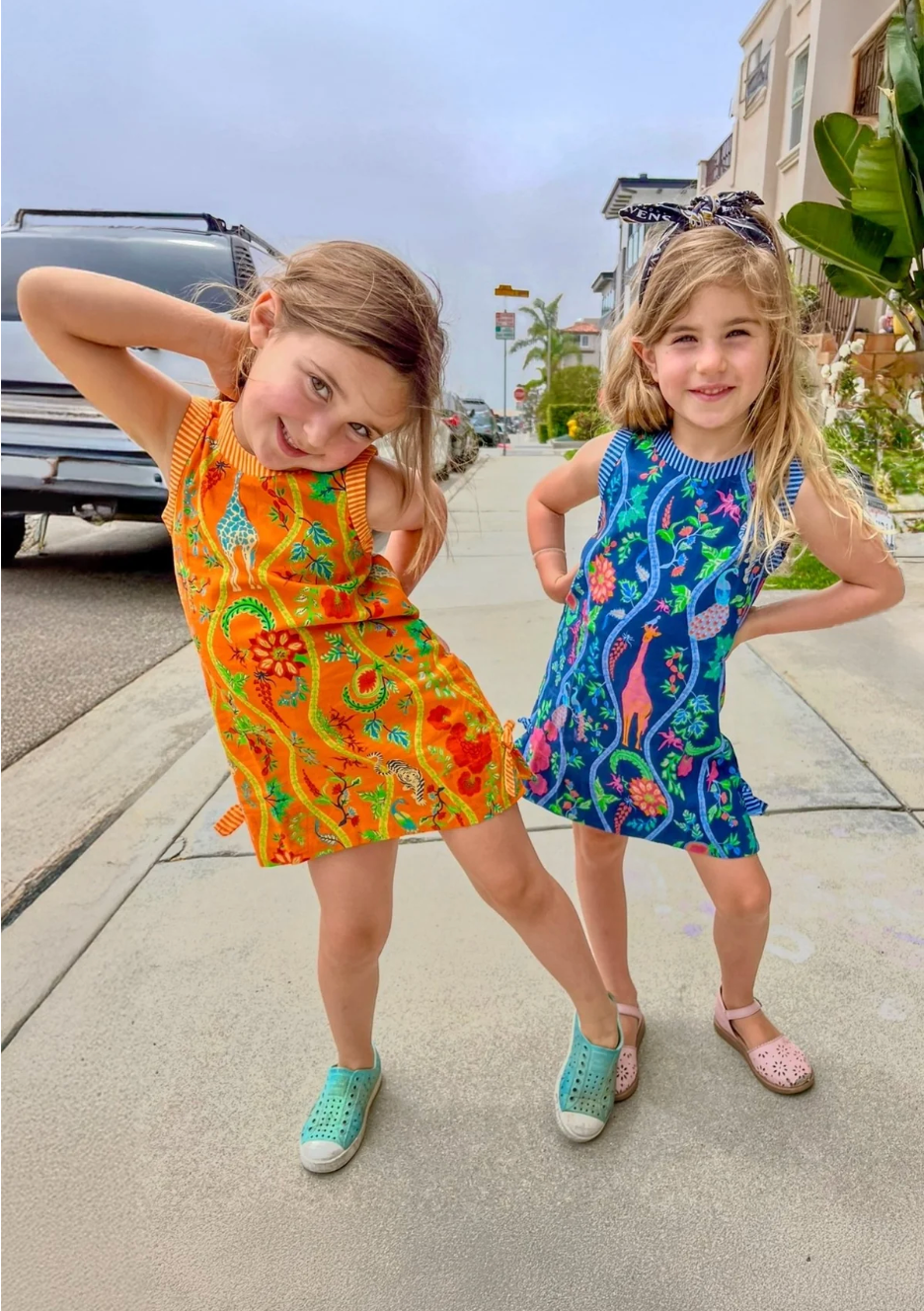Girls Dress - Jungle Symphony